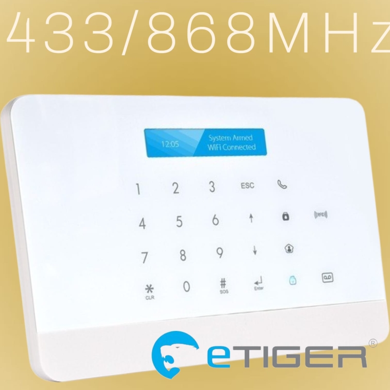 eTiger&reg; S6 Alarmcentrale LOS