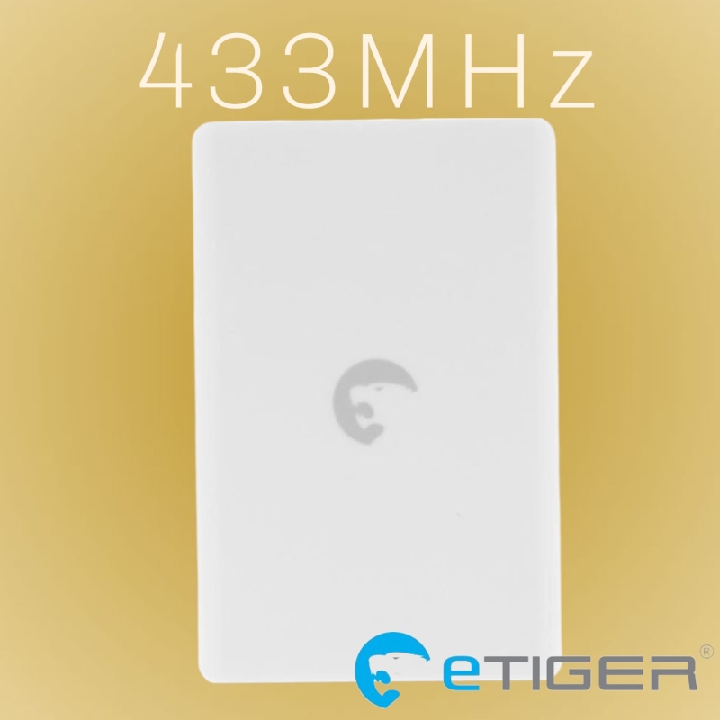 eTiger&reg; Trilsensor voor ramen, deuren en kluizen.