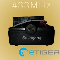 eTiger&reg; USB-C-OM > 12Volt noodstroom* draadloze deuropener