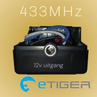 eTiger&reg; USB-C-OM > 12Volt noodstroom* draadloze deuropener