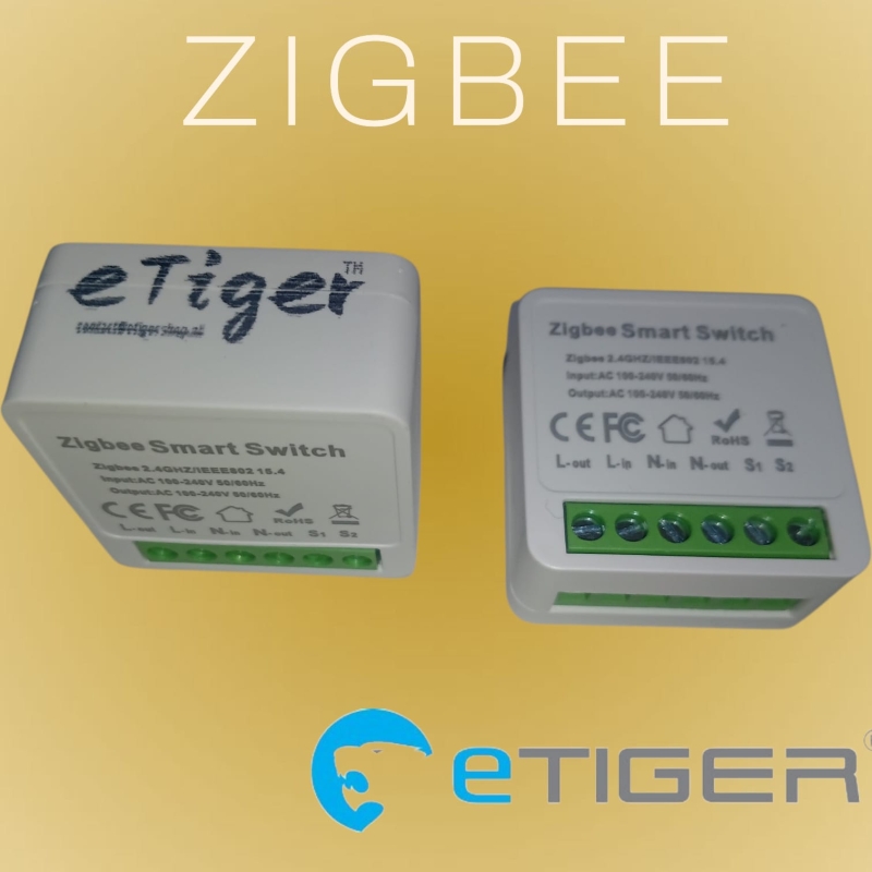 eTiger&reg; ZIGBEE 16A 240v inbouwschakelaar